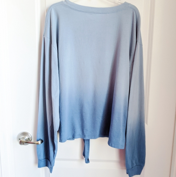 Harry Potter Dip Dye Tie Front Cropped Tie Tee XXL - Picture 7 of 8